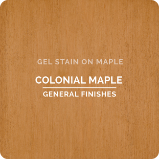 General Finishes Oil Based Gel Stain - Colonial Maple (ON MAPLE)