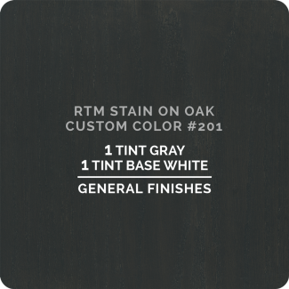General Finishes RTM Wood Stain Custom Color - #201 (ON OAK)