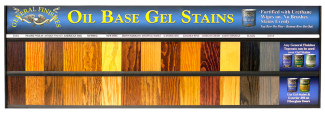 Oil Based Gel Stain Board